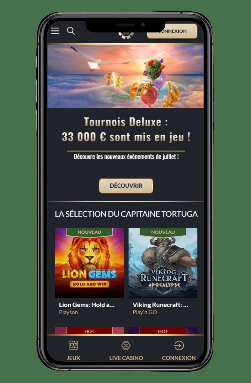 Read more about the article Découvrez les Atouts du Casino Tortuga : Bonus et Joueurs Français Accueillis